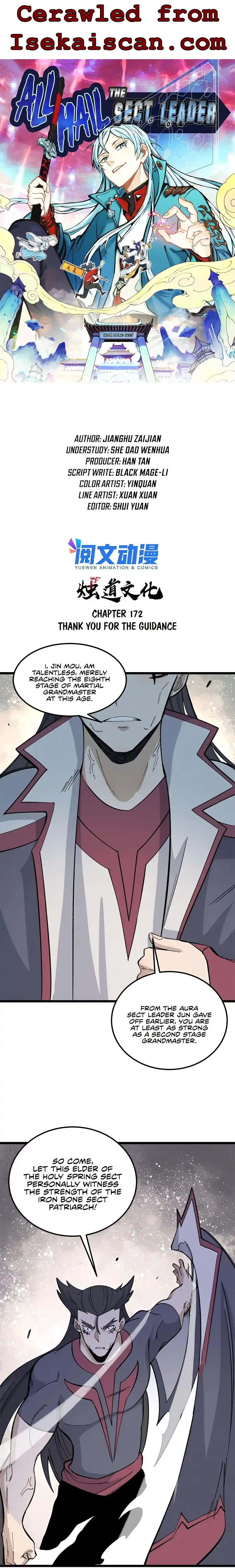 All Hail The Sect Leader Chapter 172
