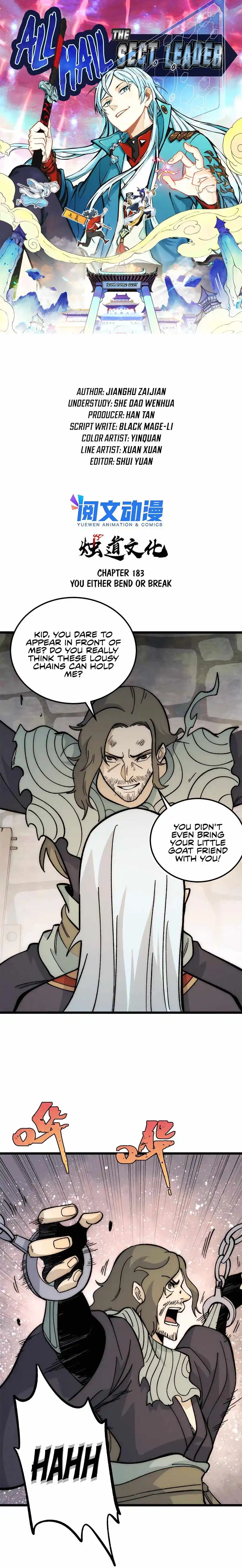 All Hail The Sect Leader Chapter 183