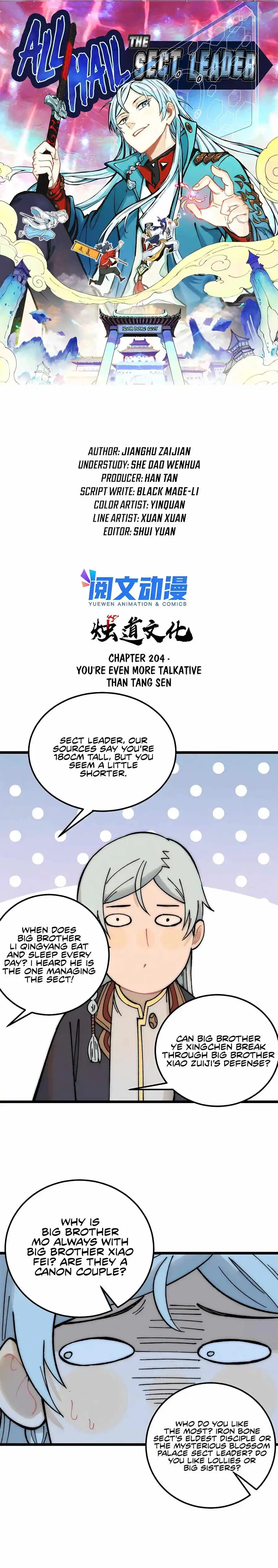 All Hail The Sect Leader Chapter 204