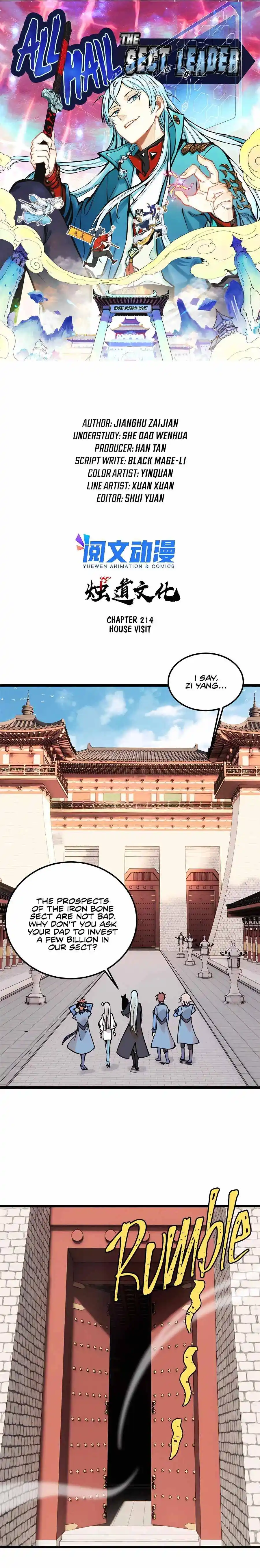 All Hail The Sect Leader Chapter 214