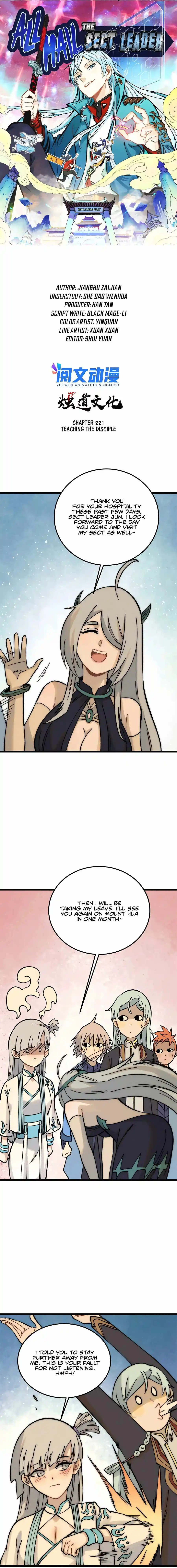 All Hail the Sect Leader Chapter 221