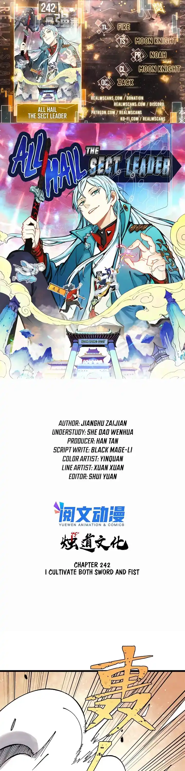 All Hail The Sect Leader Chapter 242
