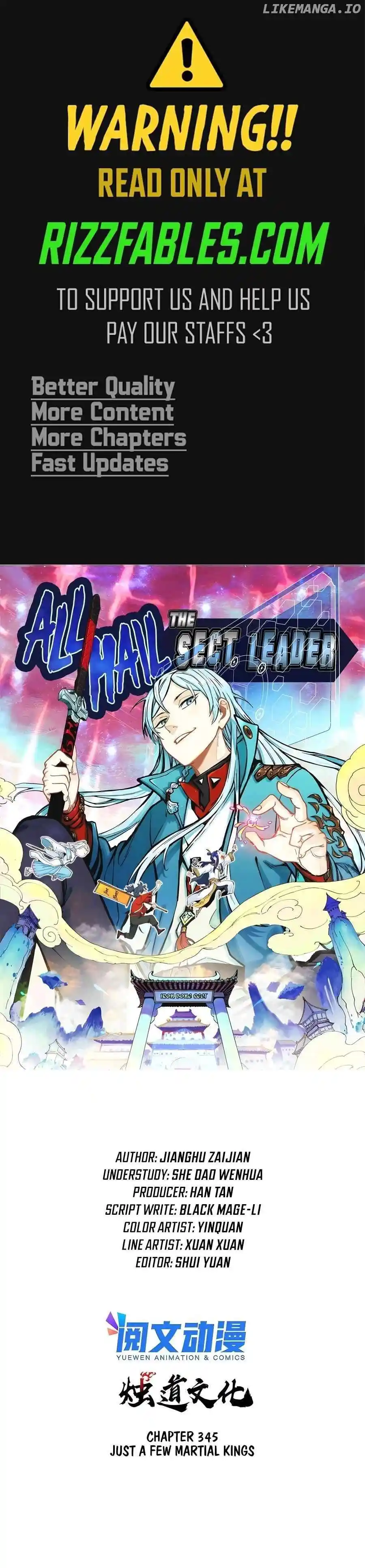 All Hail The Sect Leader Chapter 345