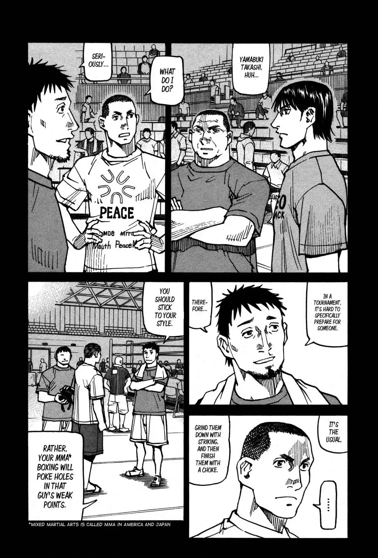 All Rounder Meguru Vol. 15 Ch. 132 Umezawa Genta vs. Yamabuki Takashi