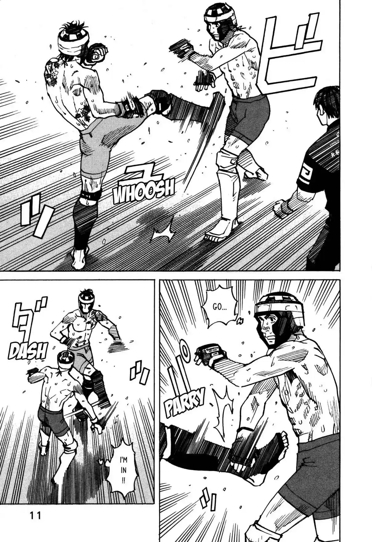 All Rounder Meguru Vol. 15 Ch. 132 Umezawa Genta vs. Yamabuki Takashi