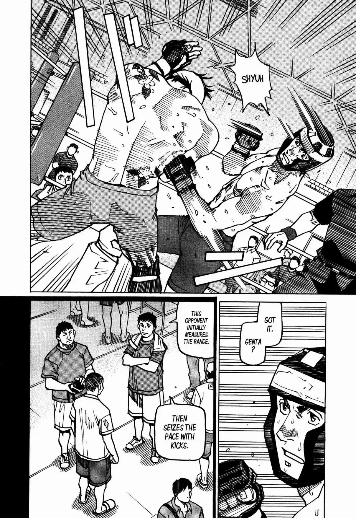 All Rounder Meguru Vol. 15 Ch. 132 Umezawa Genta vs. Yamabuki Takashi