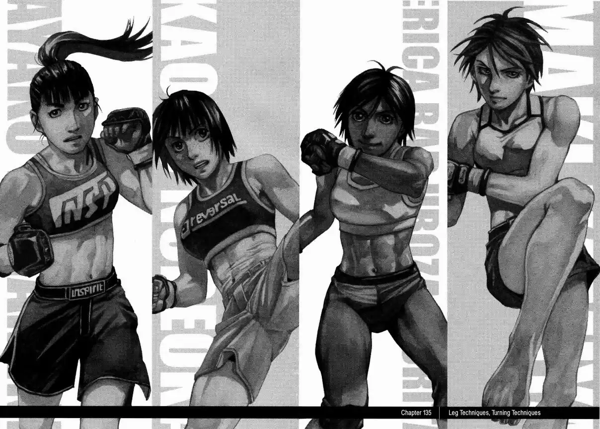 All Rounder Meguru Vol. 15 Ch. 135 Leg Techniques, Turning Techniques