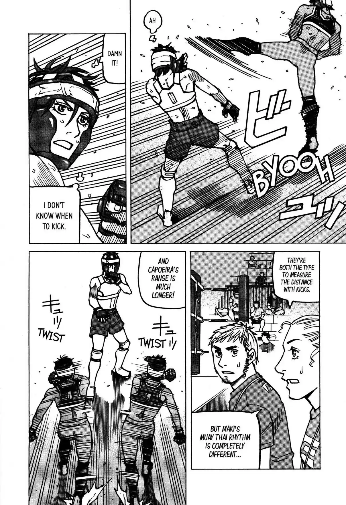 All Rounder Meguru Vol. 15 Ch. 135 Leg Techniques, Turning Techniques