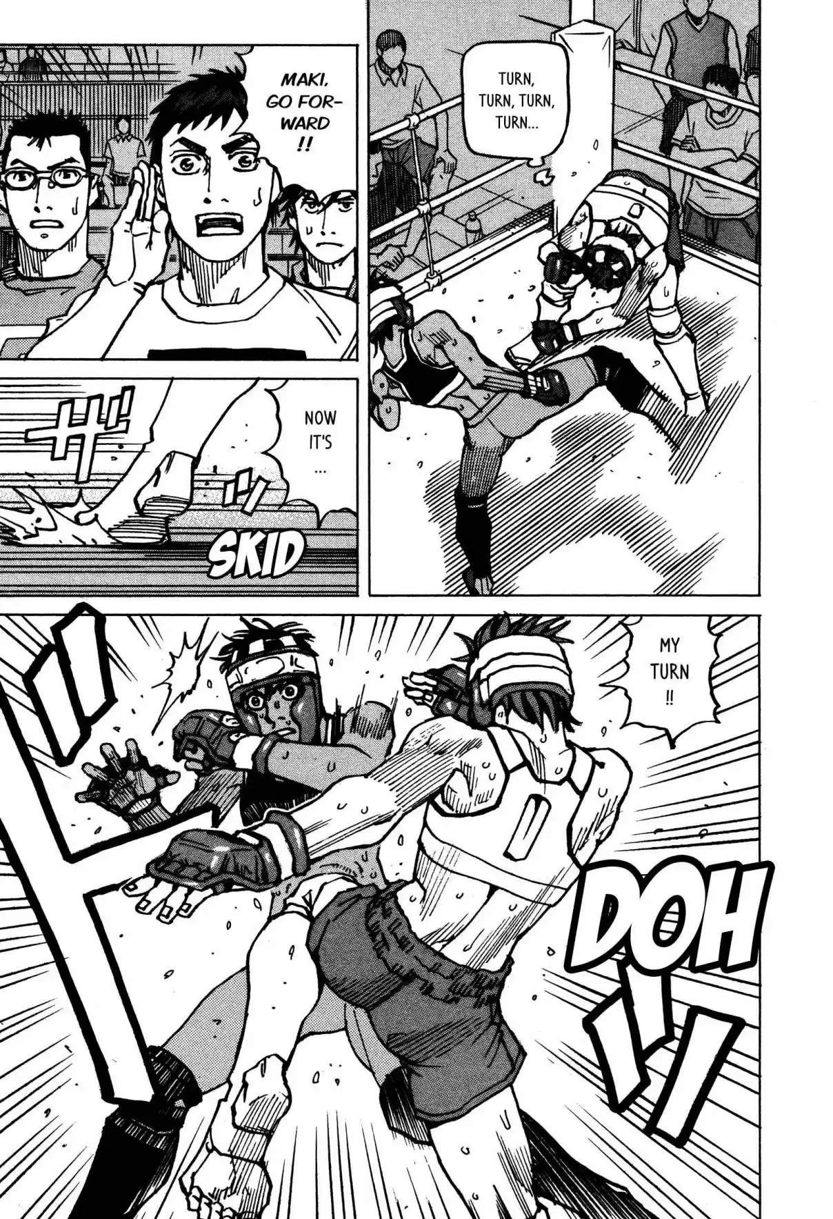 All Rounder Meguru Vol. 15 Ch. 135 Leg Techniques, Turning Techniques