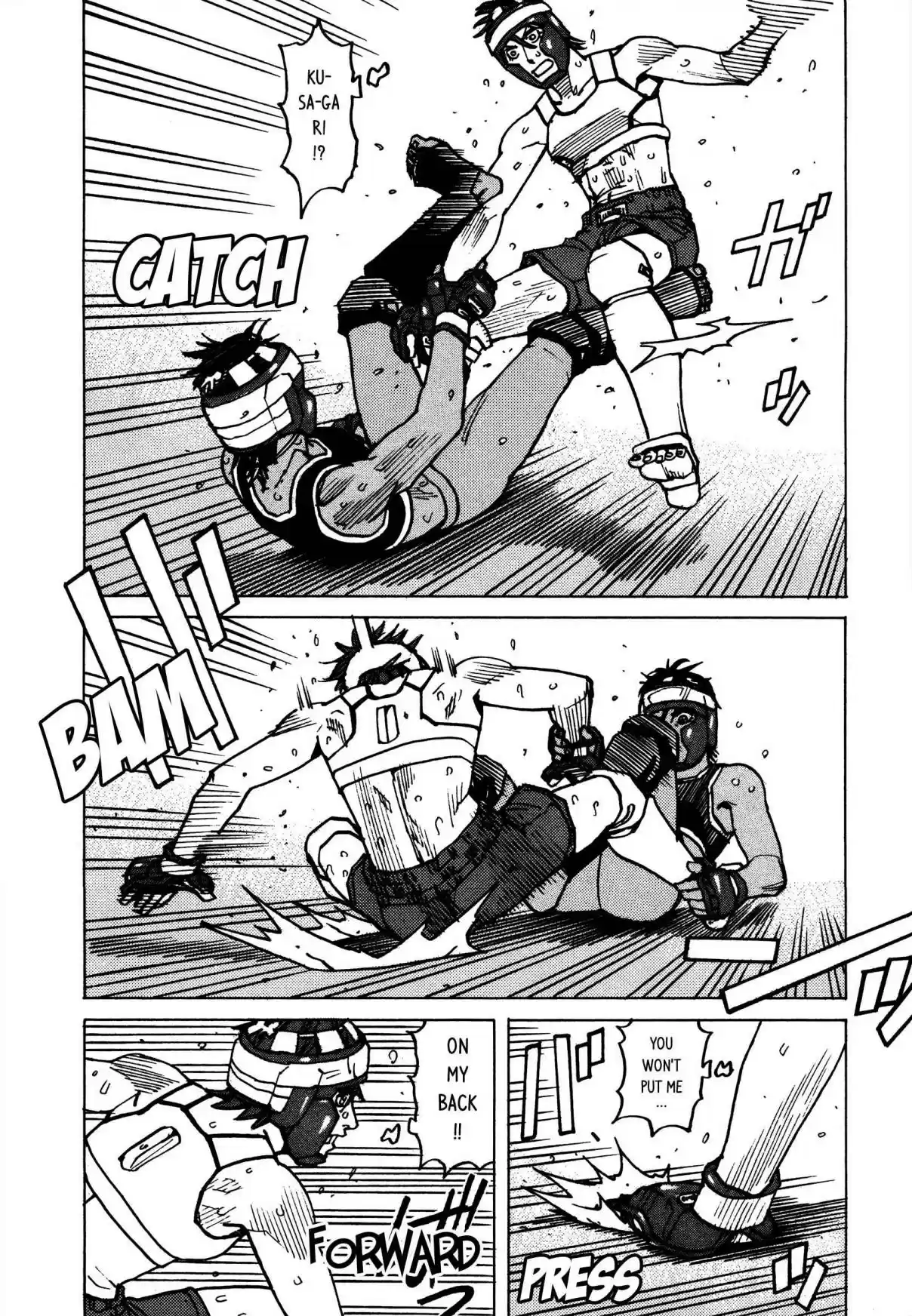 All Rounder Meguru Vol. 15 Ch. 135 Leg Techniques, Turning Techniques