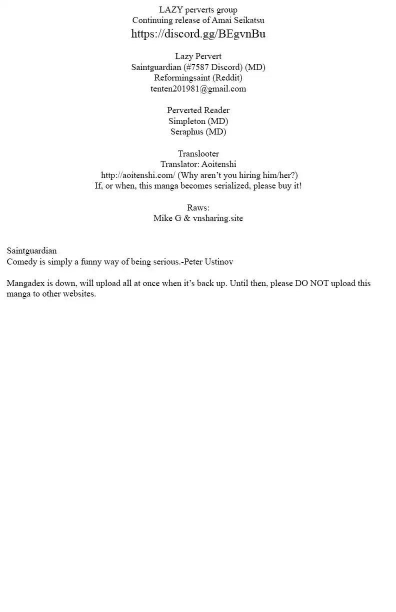 Amai Seikatsu 135 Nude Selfie