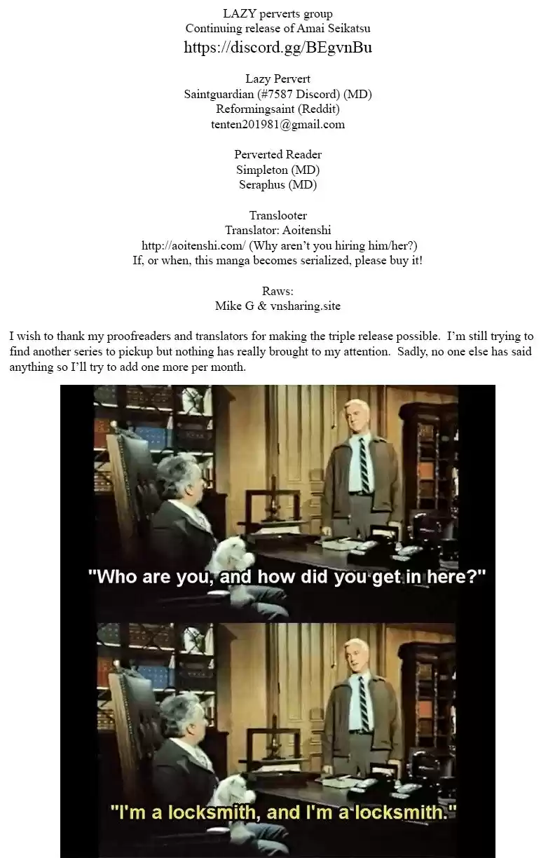 Amai Seikatsu 154 Shinsuke Recovers?!