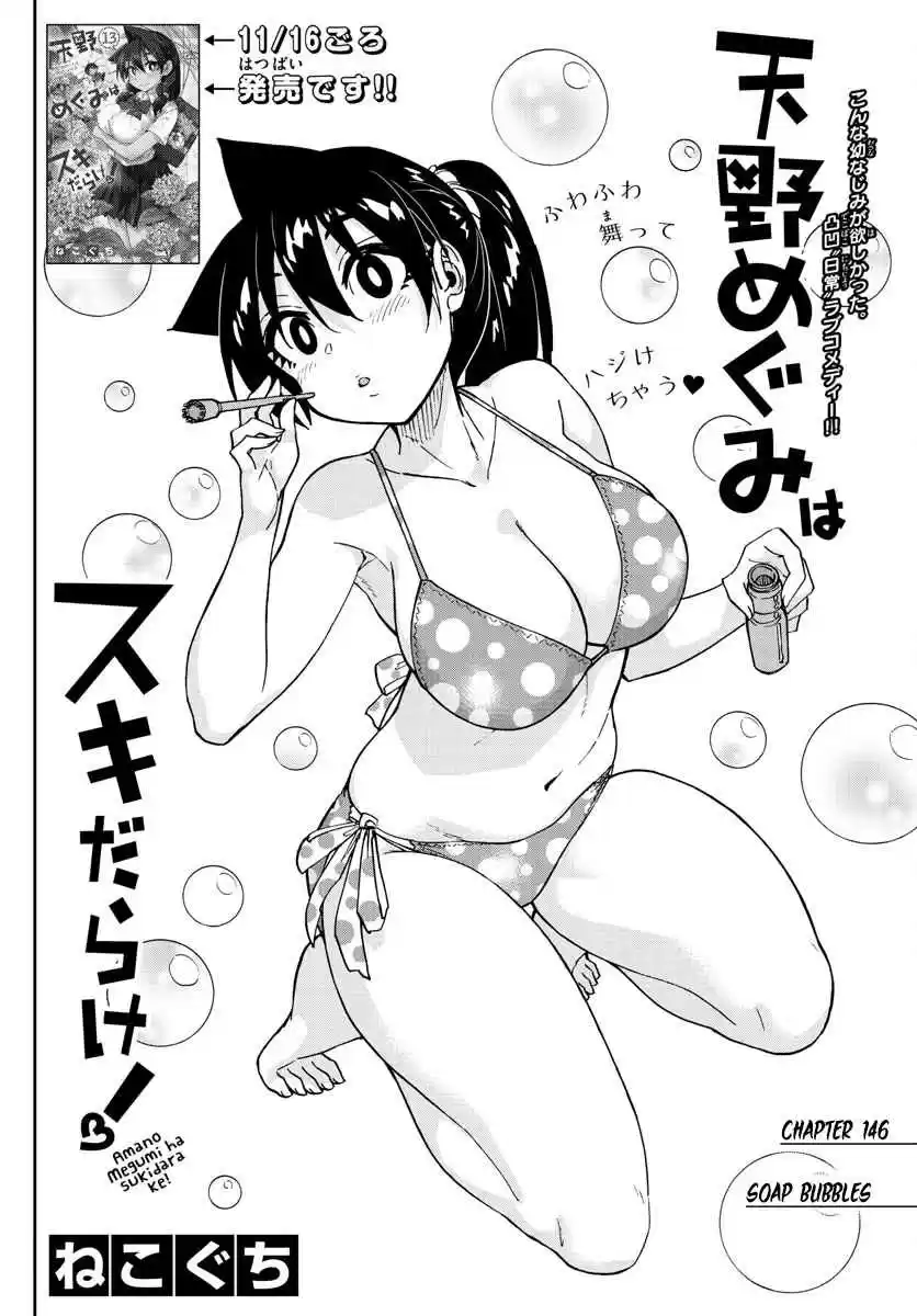 Amano Megumi wa Suki Darake! Ch. 146 Soap Bubbles