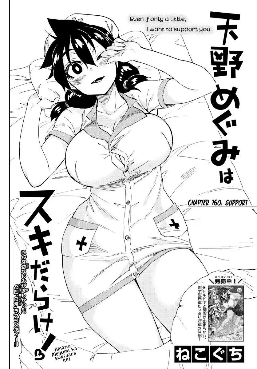 Amano Megumi wa Suki Darake! Ch. 160 Support