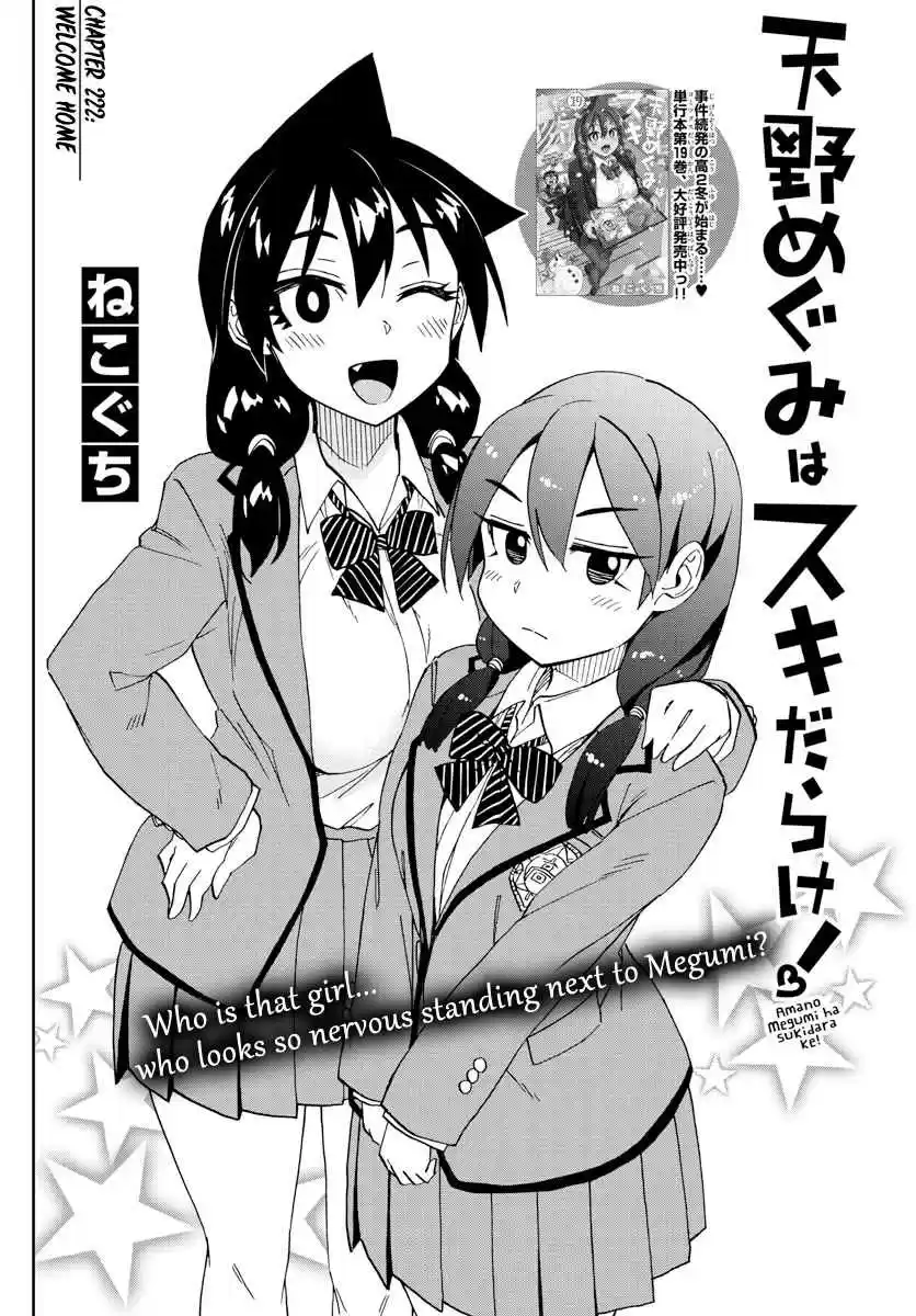 Amano Megumi wa Suki Darake! Ch. 222 Welcome Home