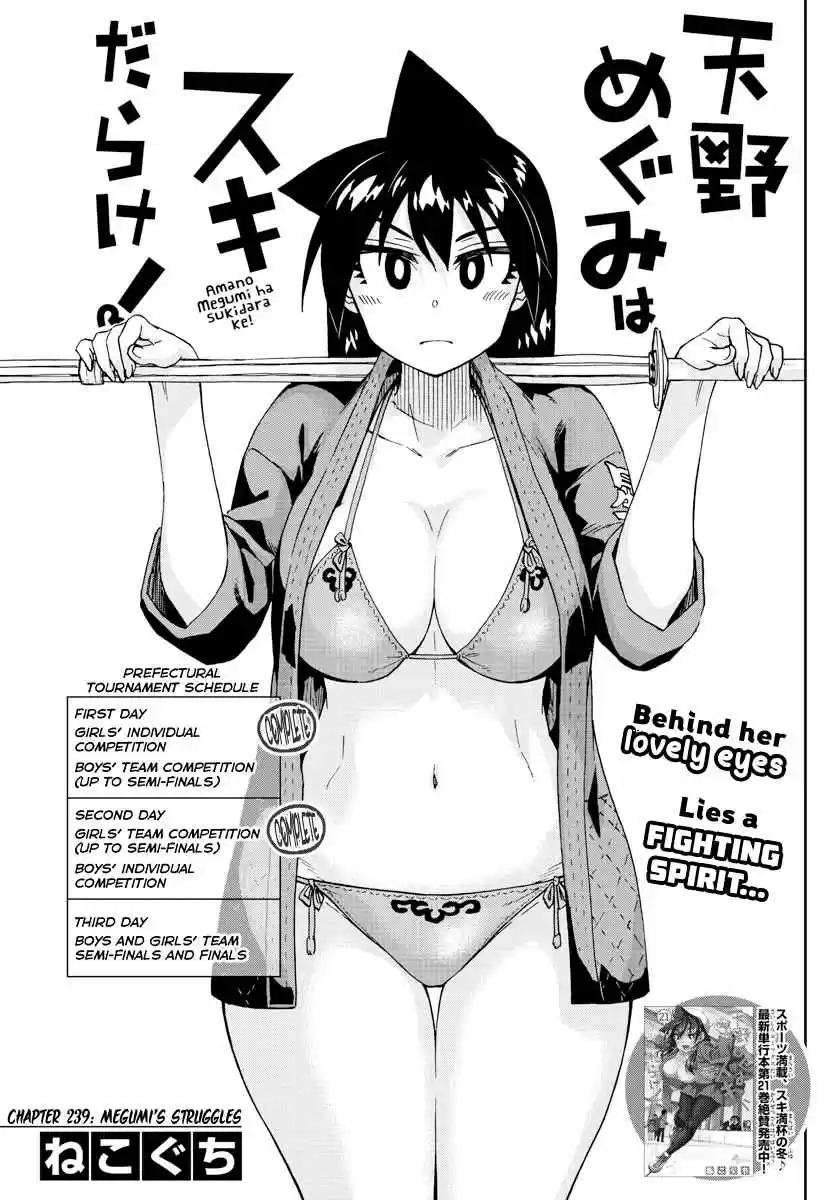 Amano Megumi wa Suki Darake! Ch. 239 Megumi's Struggles