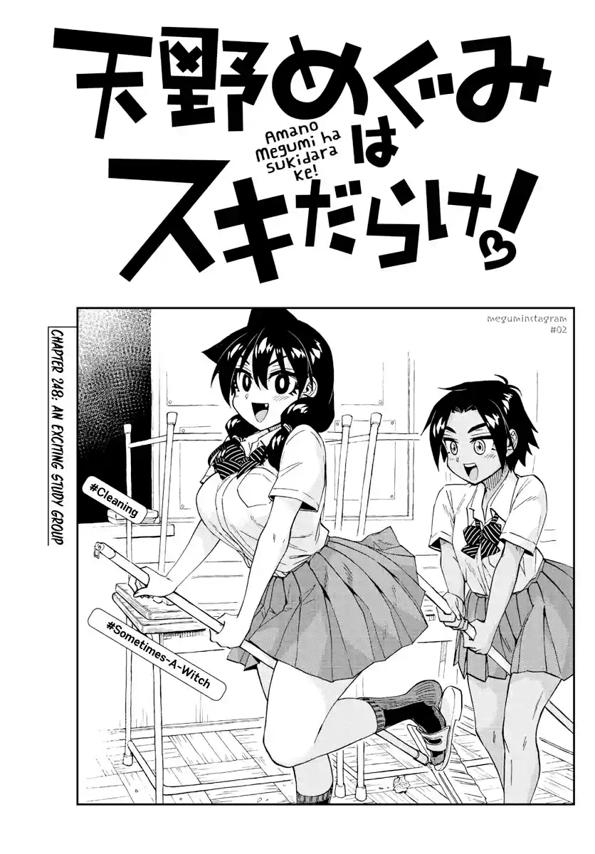 Amano Megumi wa Suki Darake! Ch. 248 An Exciting Study Group