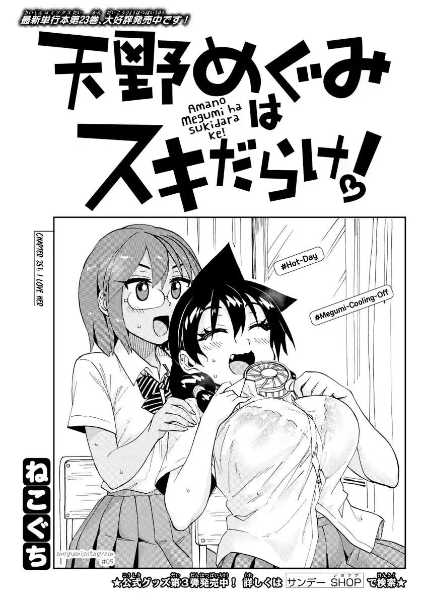 Amano Megumi wa Suki Darake! Ch. 251 I Love Her
