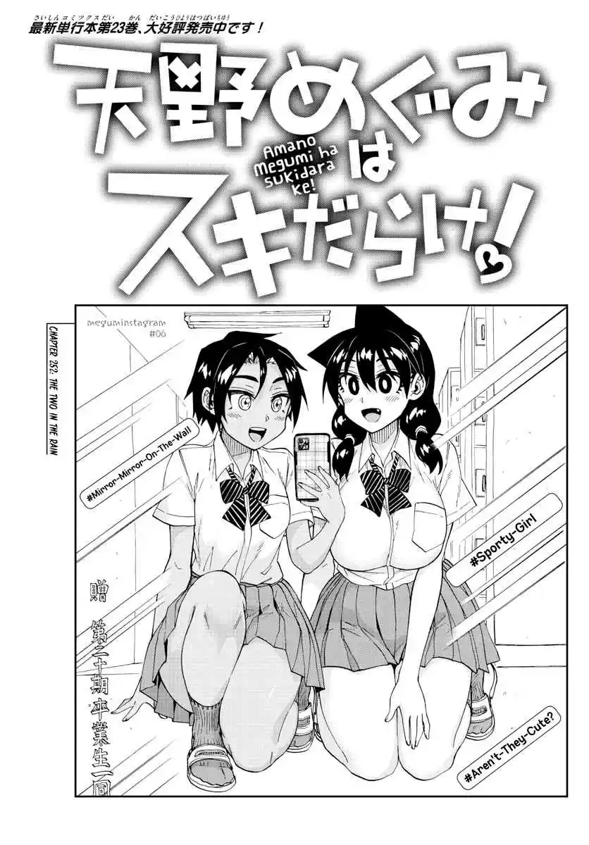 Amano Megumi wa Suki Darake! Ch. 252 The Two In The Rain