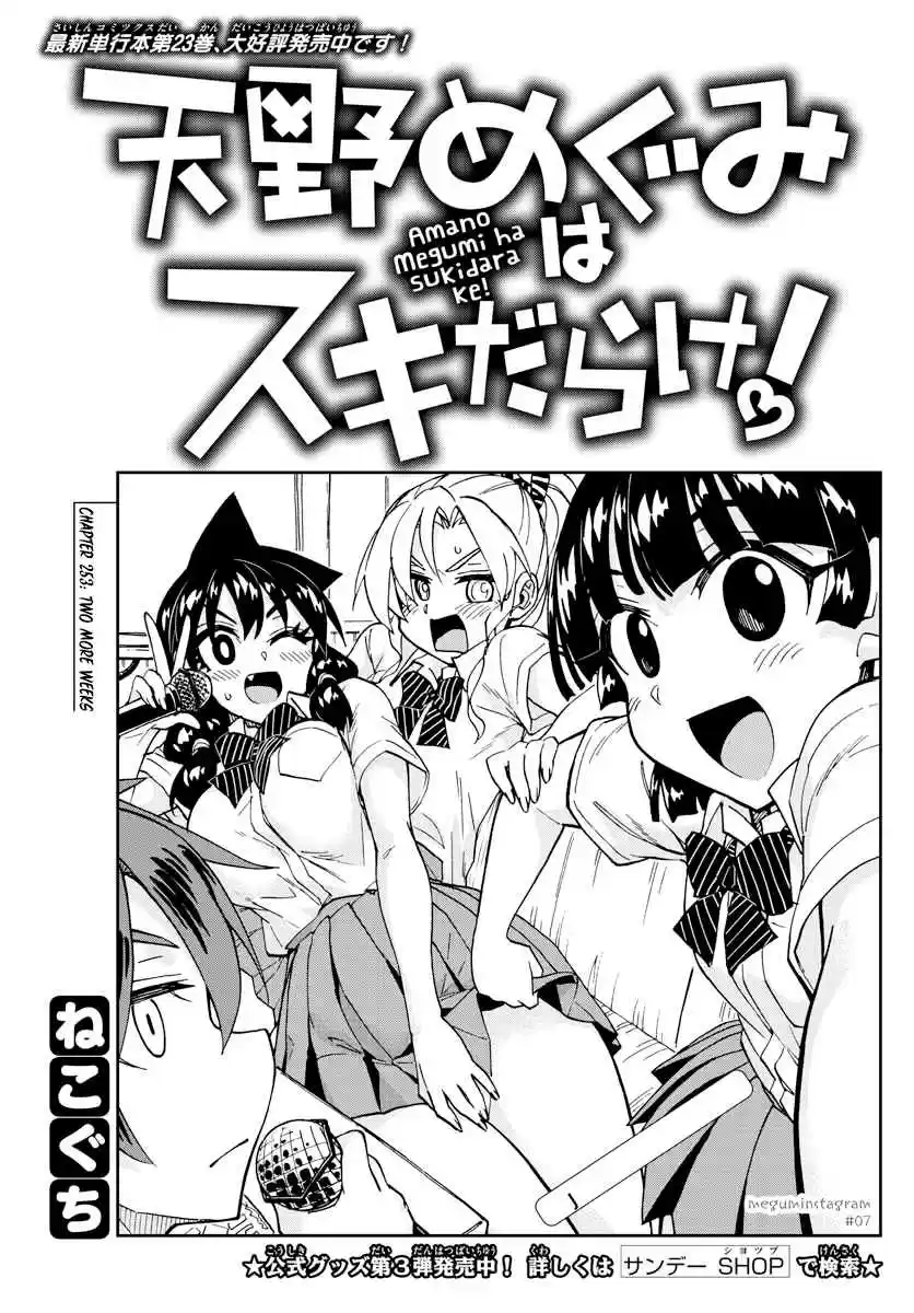 Amano Megumi wa Suki Darake! Ch. 253 Two More Weeks