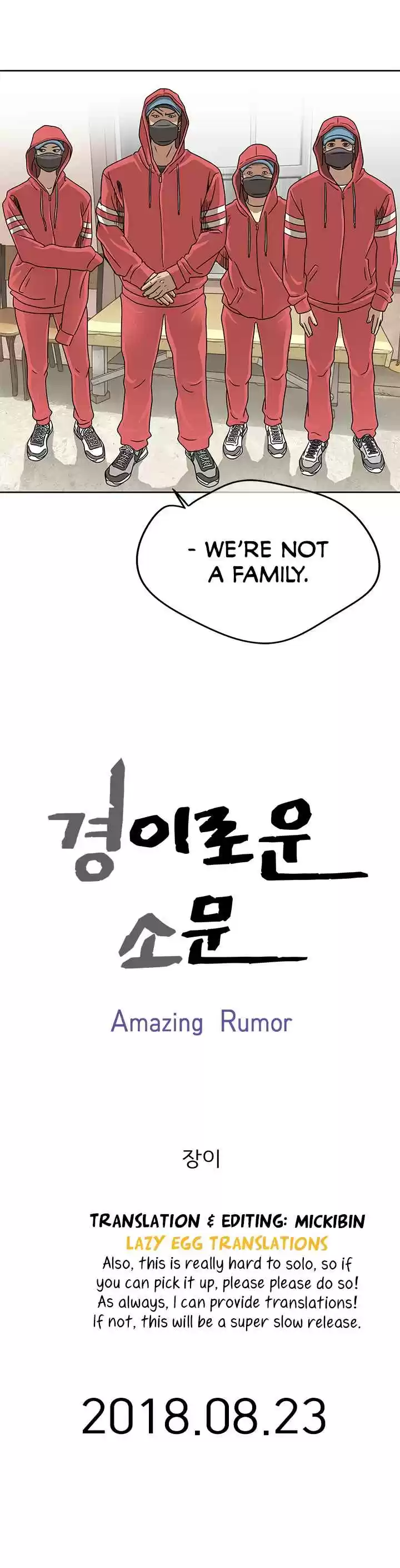 Amazing Rumor Ch. 0 Preview