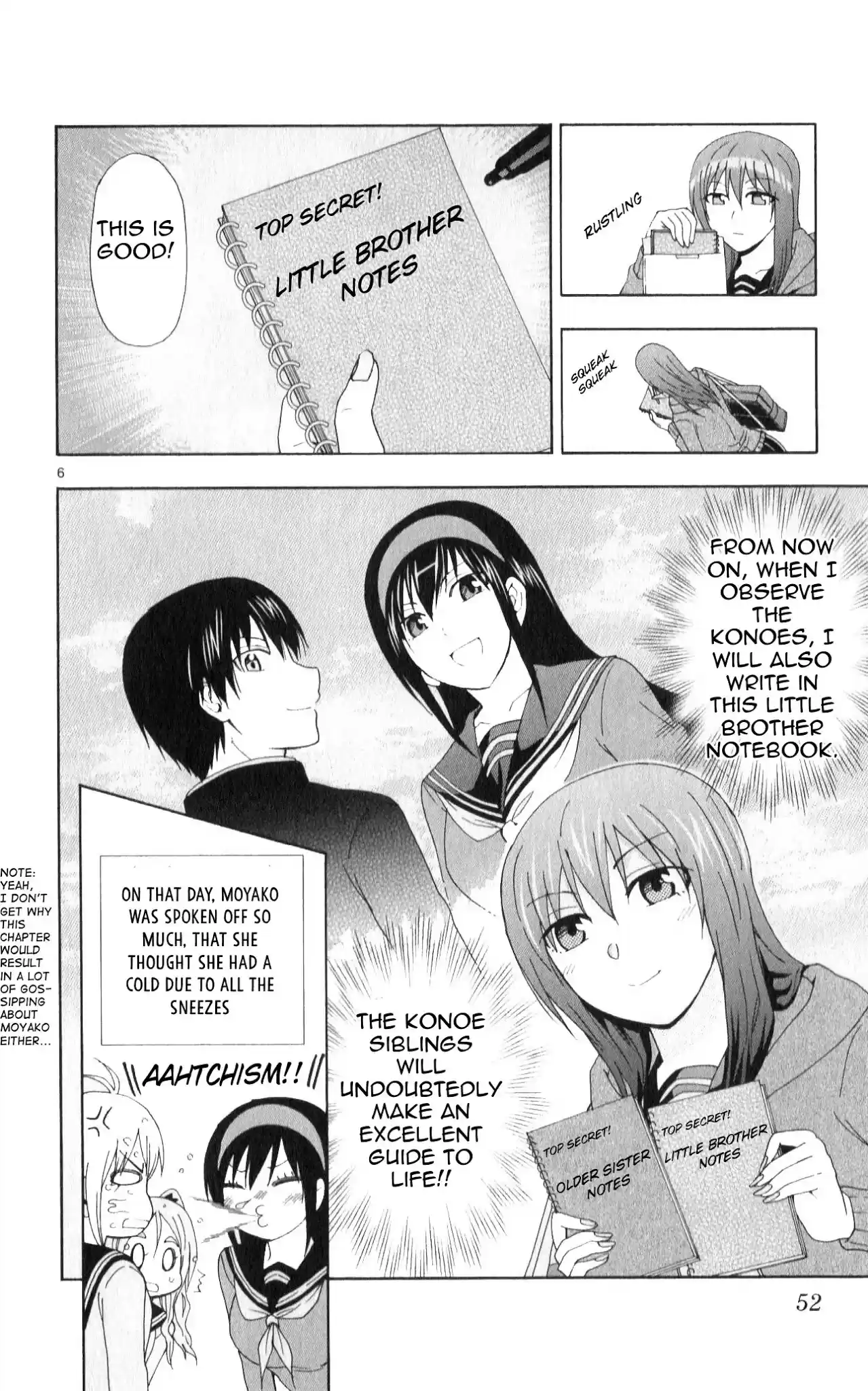 Ane Log Chapter 86: Fuuka Analysis