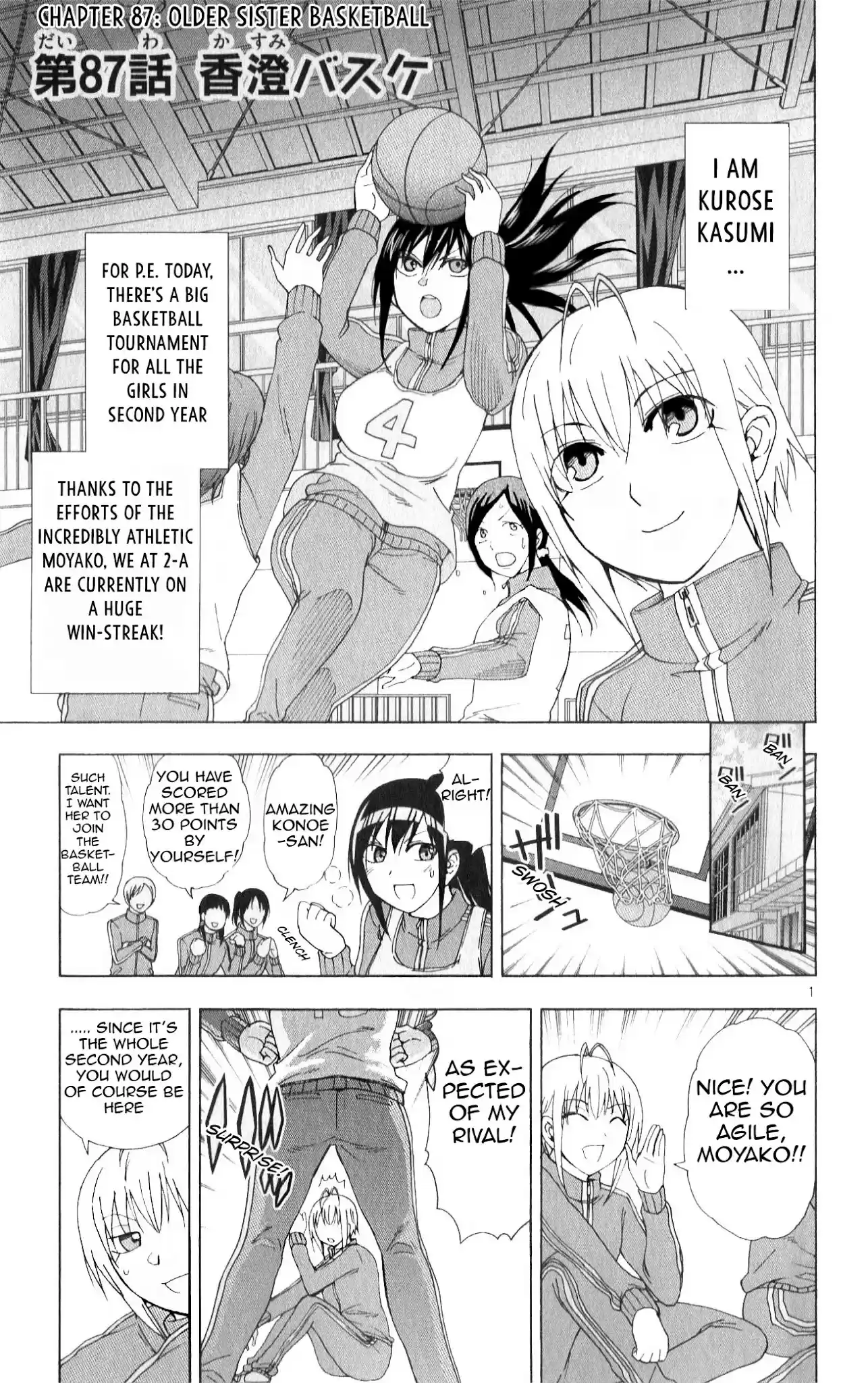 Ane Log Chapter 87: Older Sister Basketball
