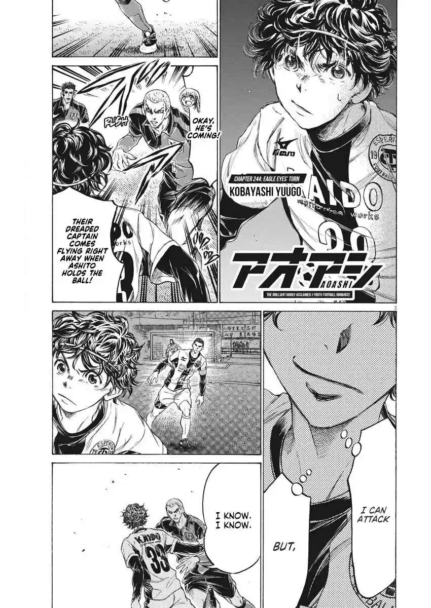 Ao Ashi Ch. 244 Eagle Eyes' Turn