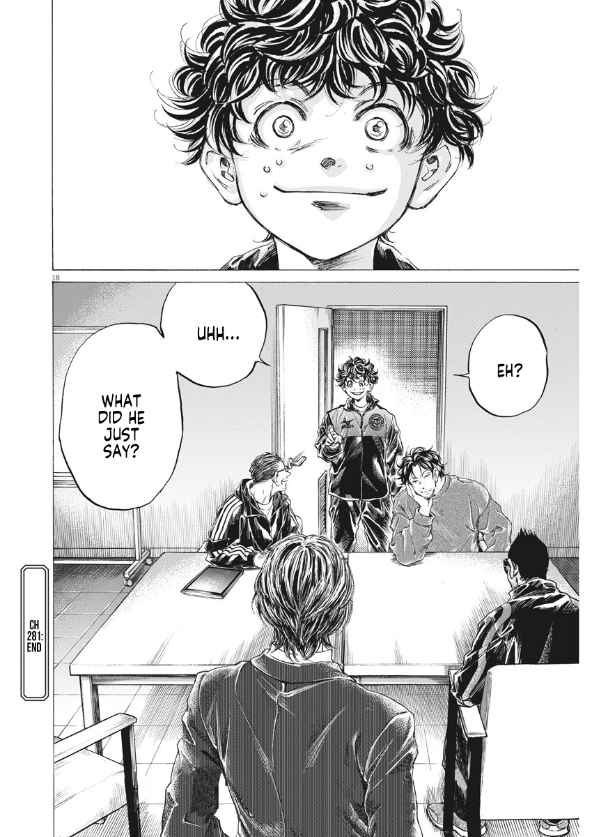 Ao Ashi Chapter 281