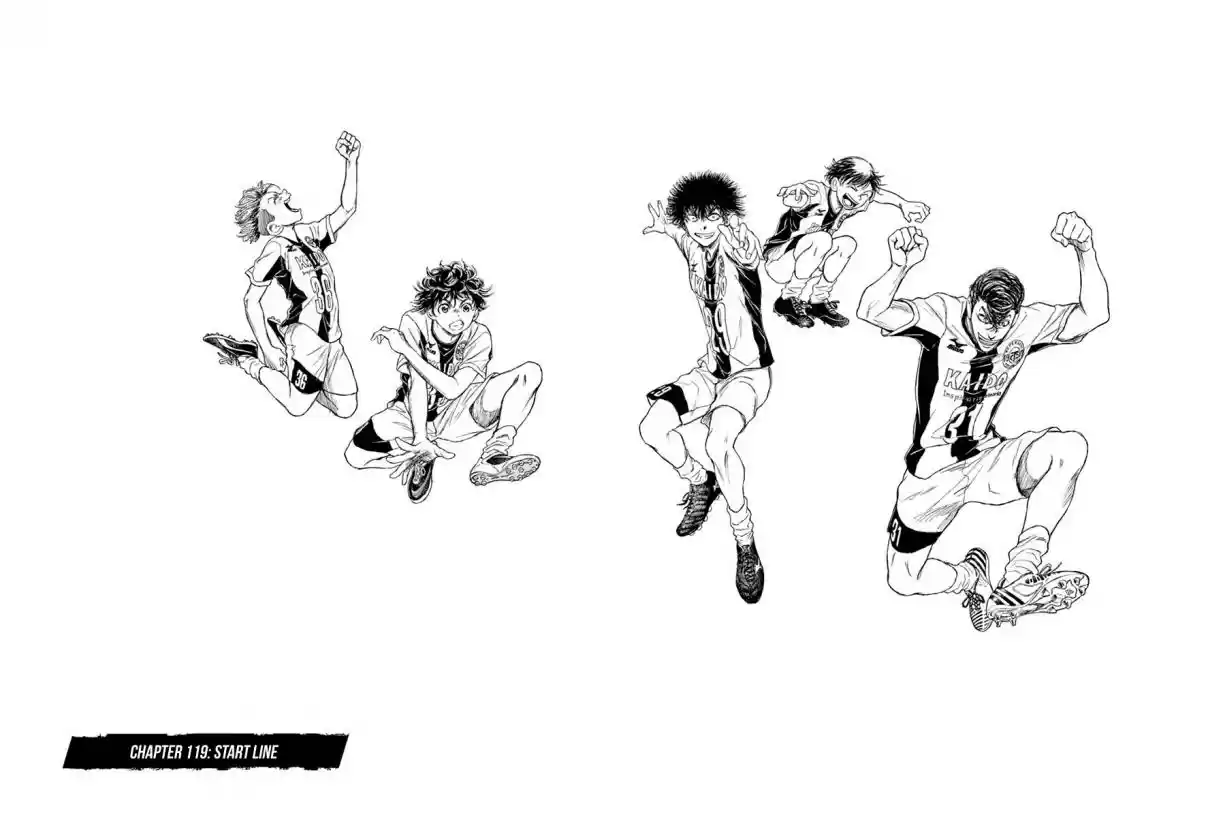 Ao Ashi Vol. 12 Ch. 119 Start Line