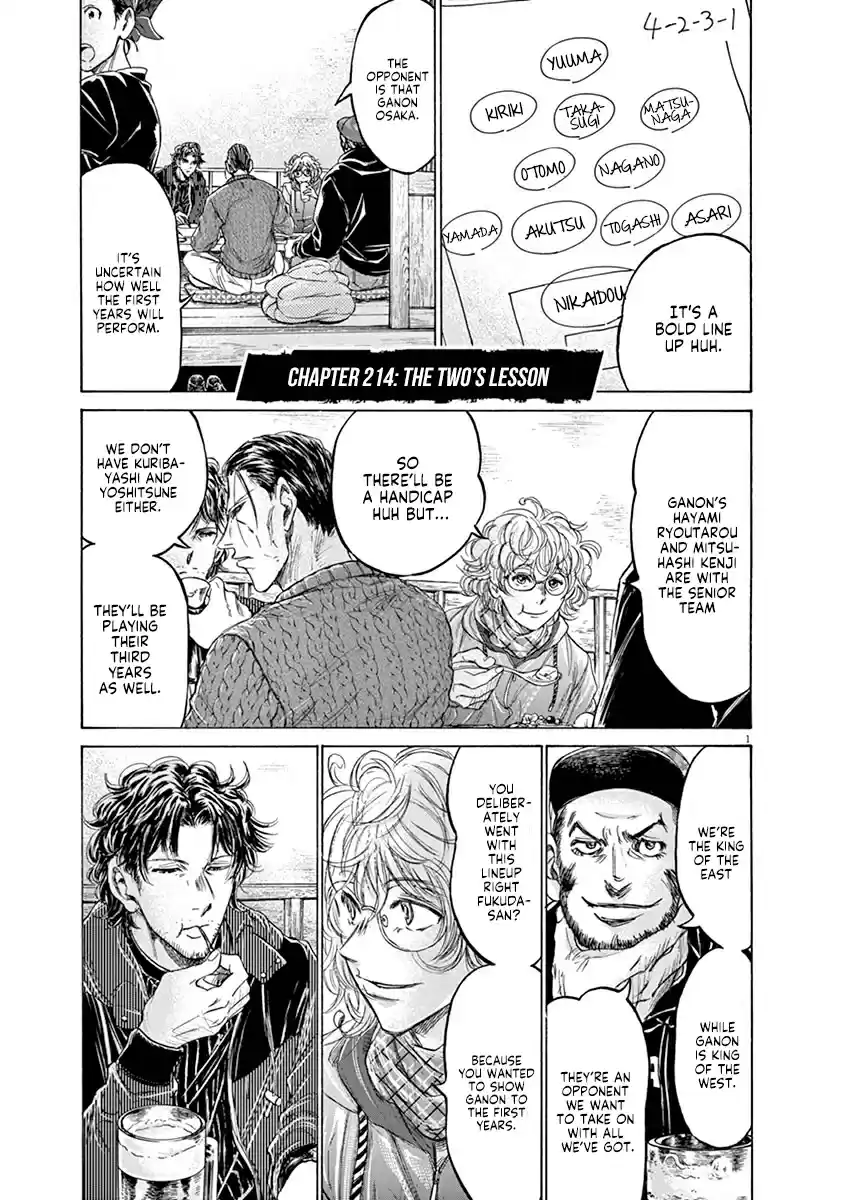 Ao Ashi Vol. 21 Ch. 214 The Two's Lesson