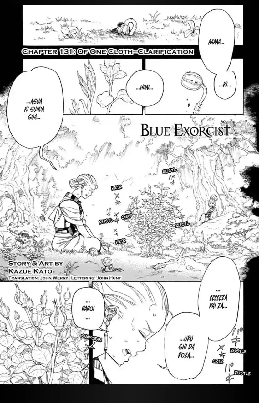 Ao No Exorcist Chapter 131