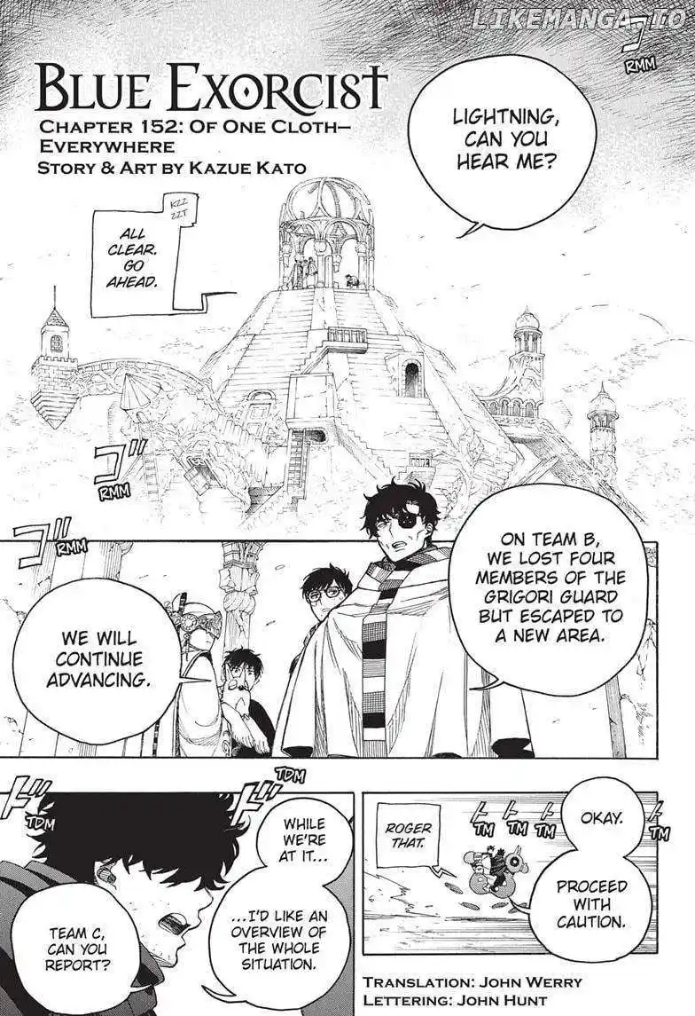 Ao No Exorcist Chapter 152