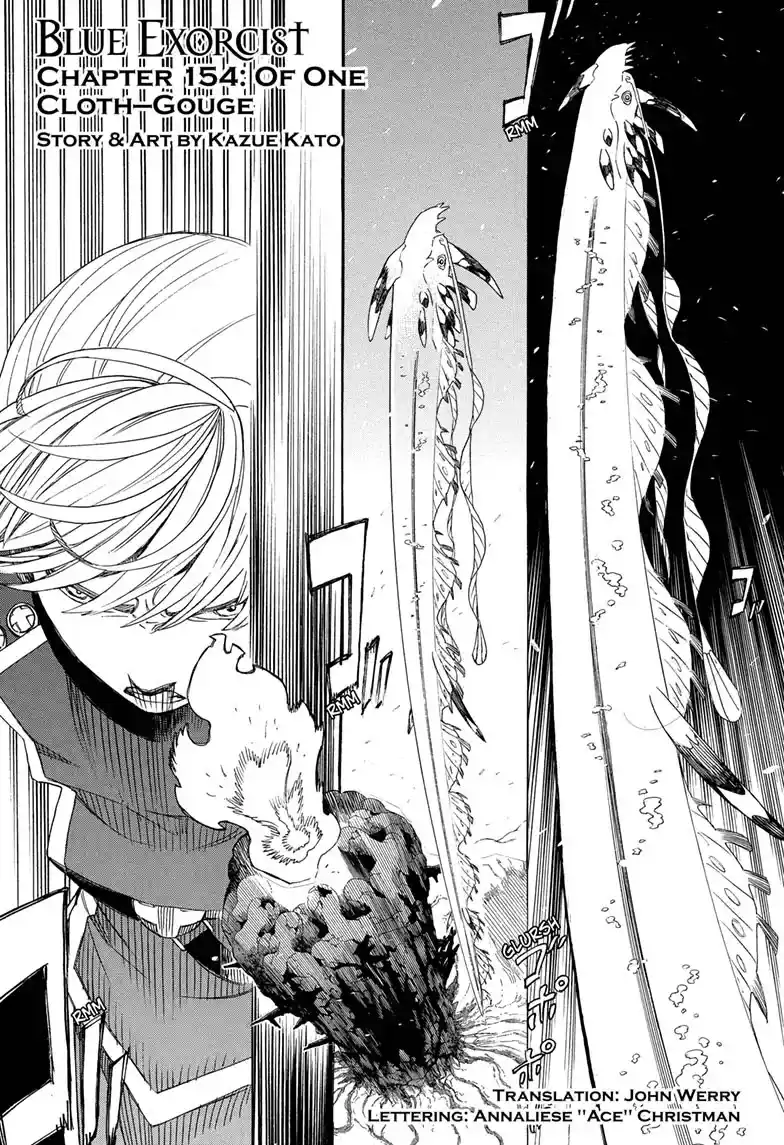 Ao No Exorcist Chapter 154