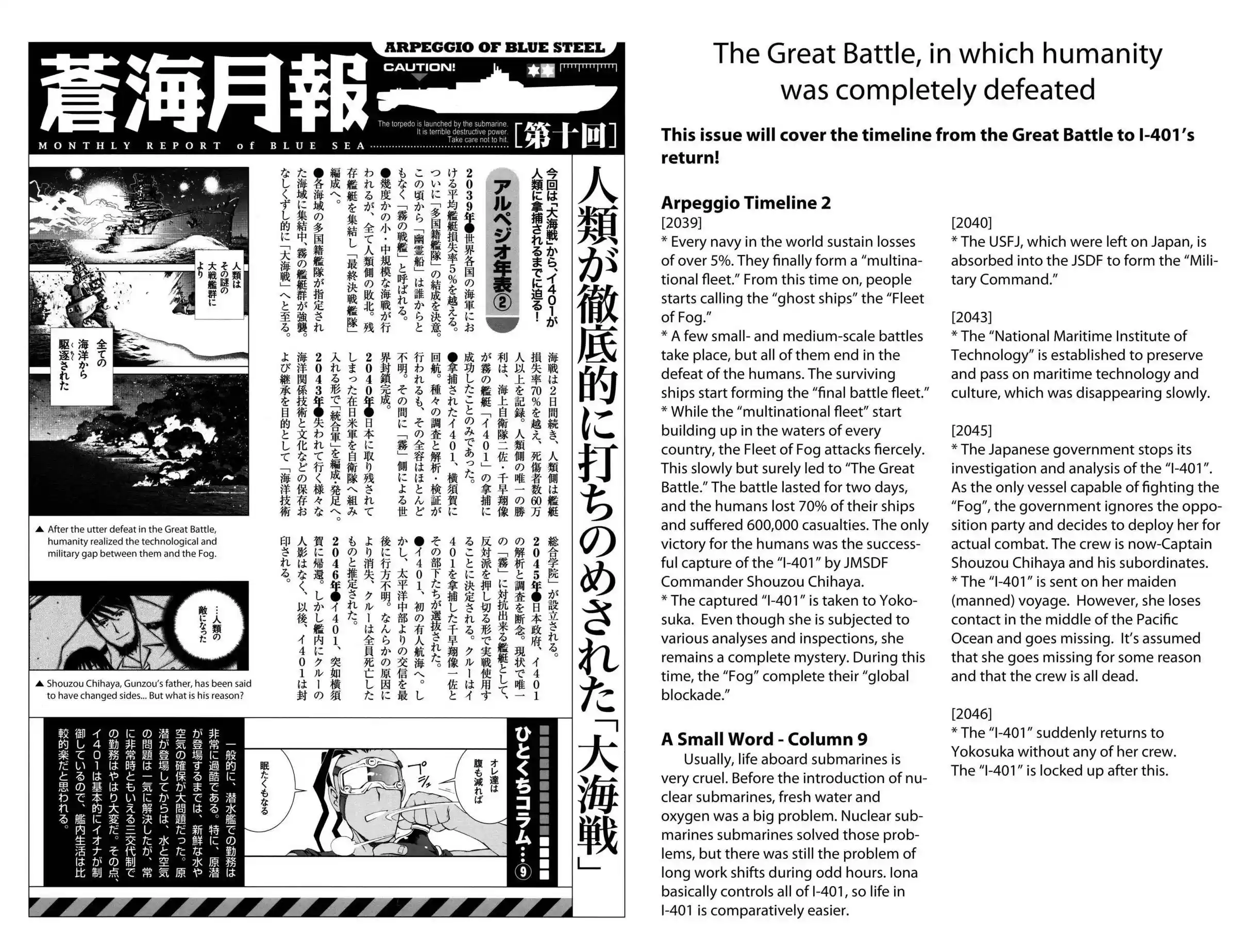 Aoki Hagane no Arpeggio Chapter 0