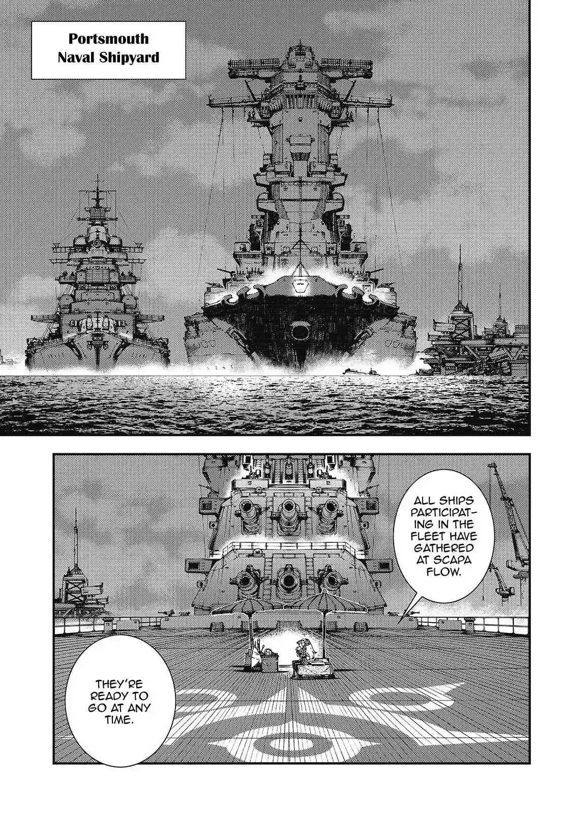 Aoki Hagane no Arpeggio Chapter 96
