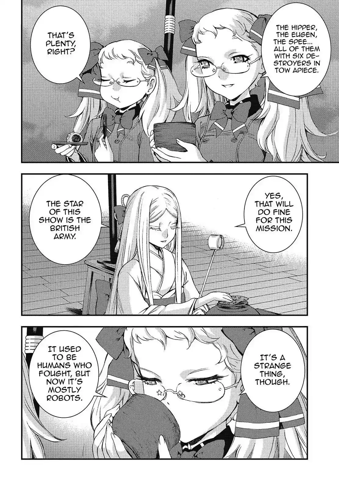 Aoki Hagane no Arpeggio Chapter 96