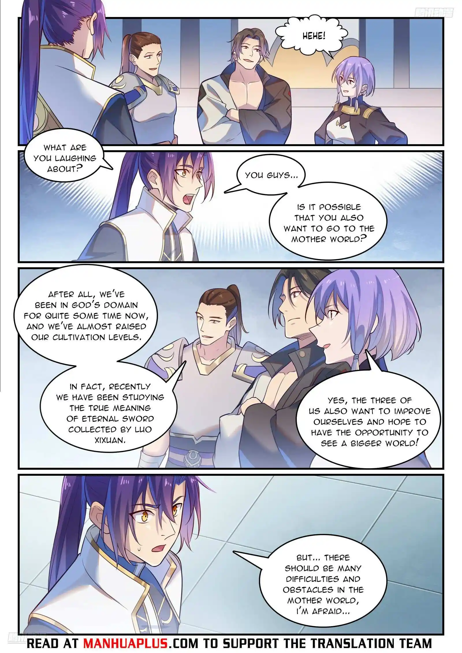 Apotheosis Chapter 1122