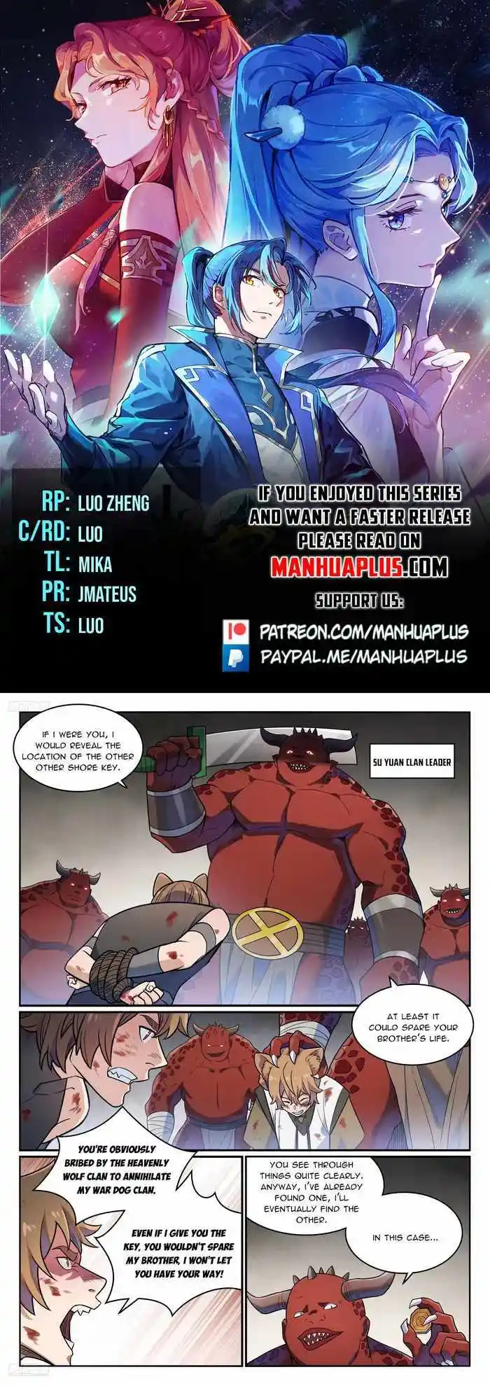 Apotheosis Chapter 1180