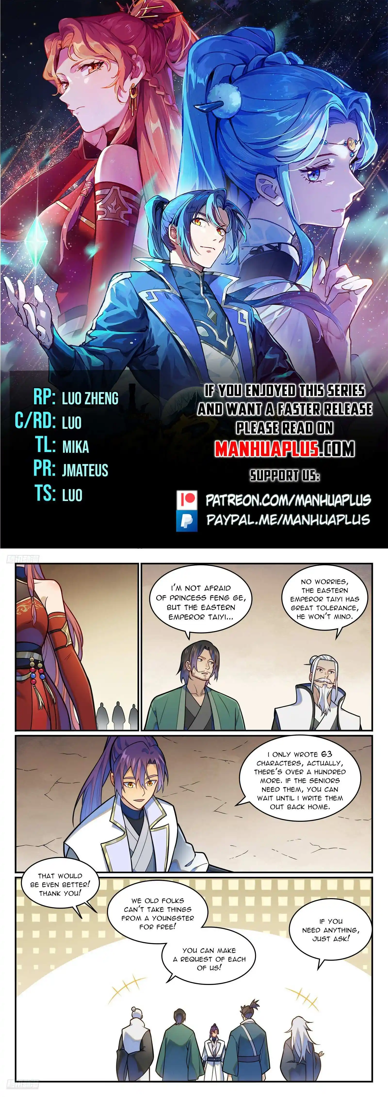 Apotheosis Chapter 1212