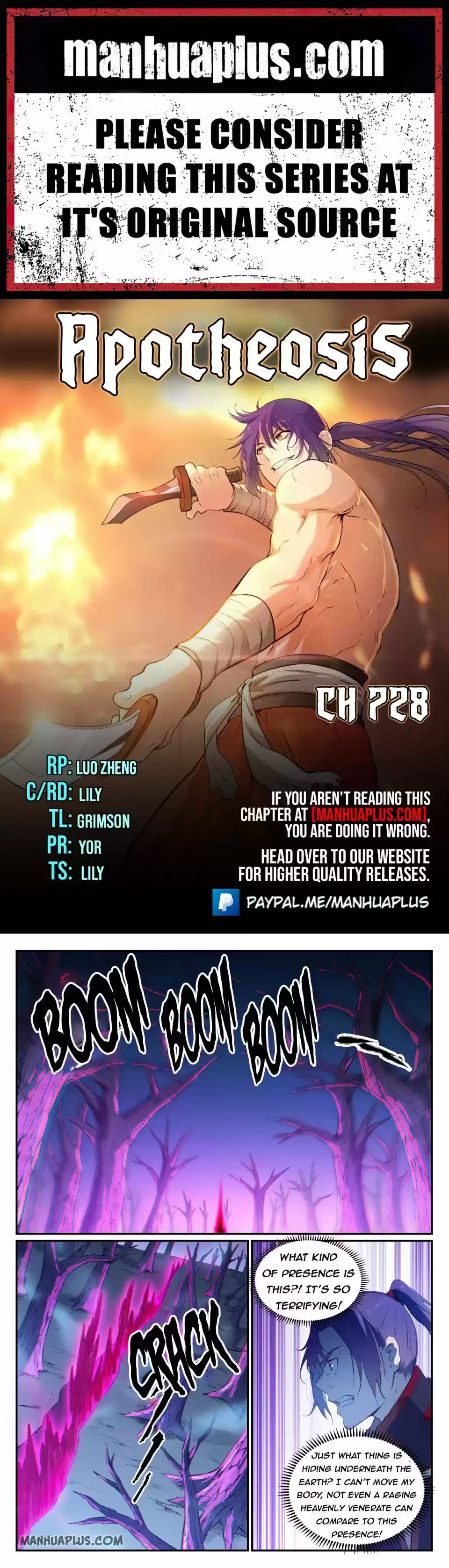 Apotheosis Chapter 728