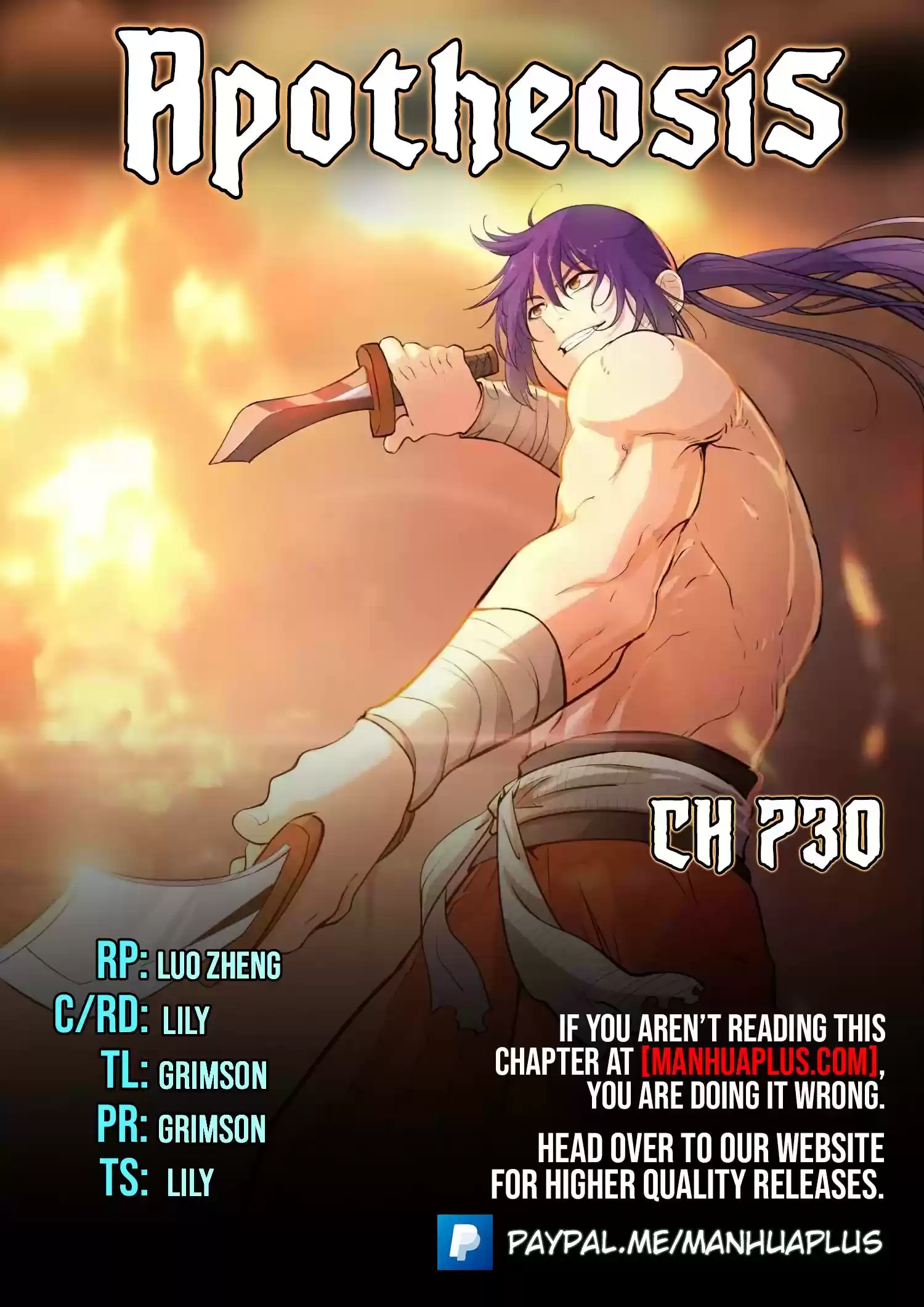 Apotheosis Chapter 730
