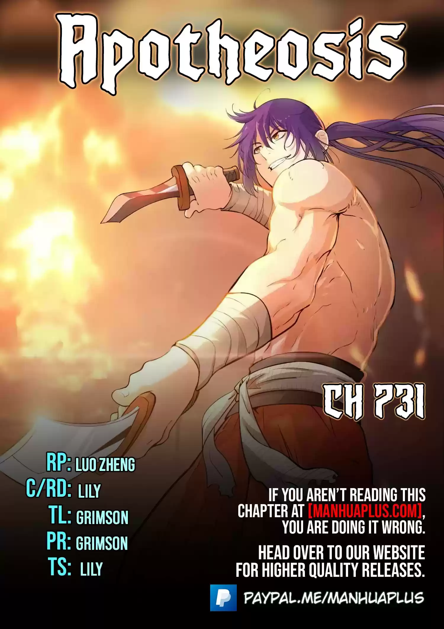 Apotheosis Chapter 731