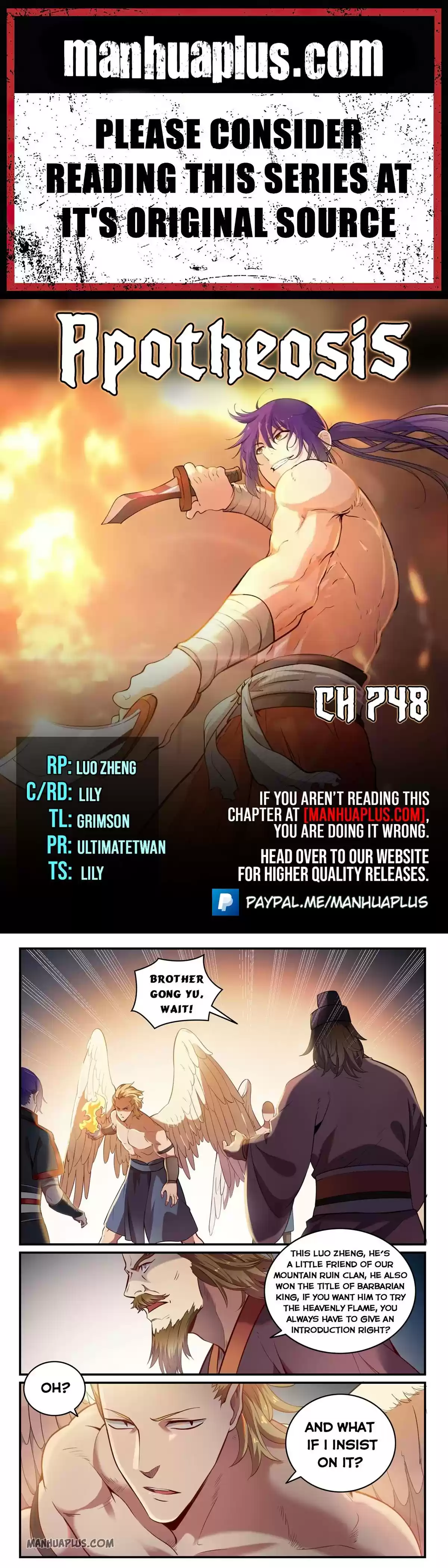 Apotheosis Chapter 748