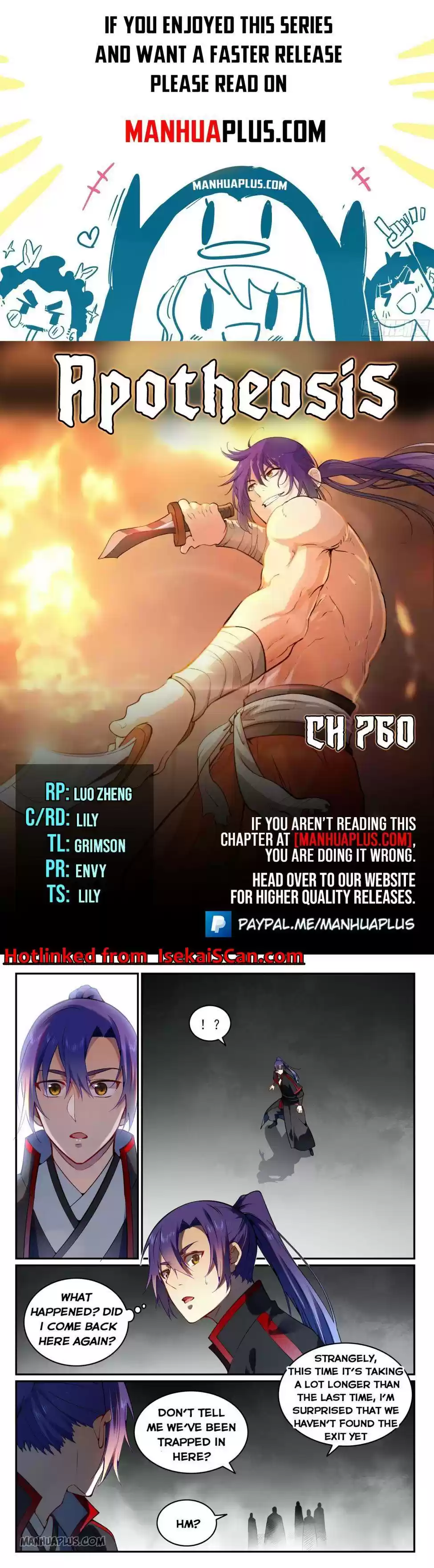 Apotheosis Chapter 760