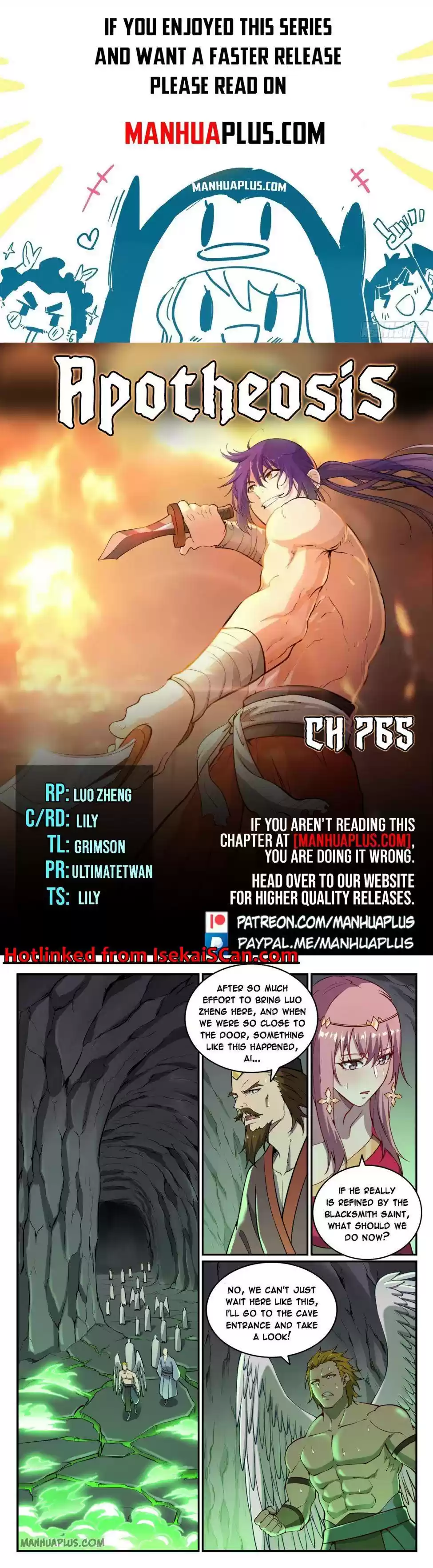 Apotheosis Chapter 765