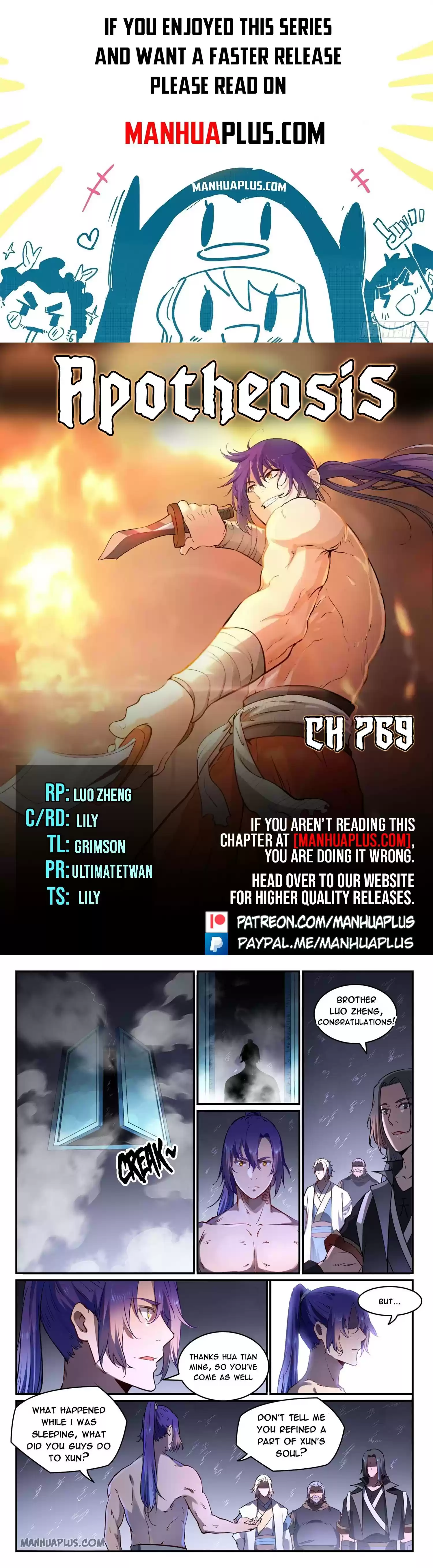 Apotheosis Chapter 769