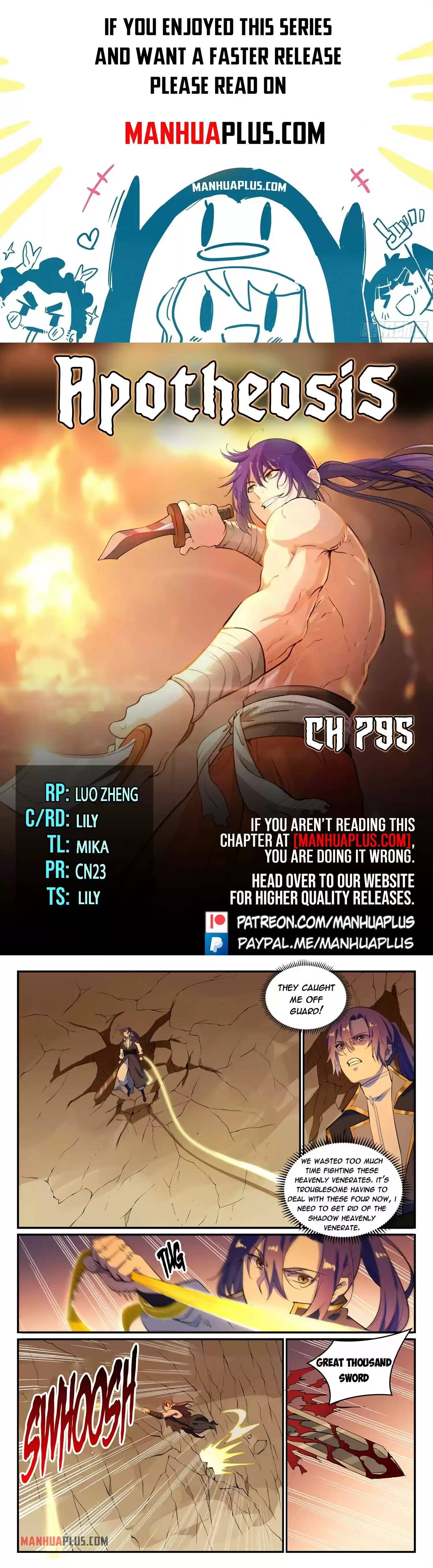 Apotheosis Chapter 795