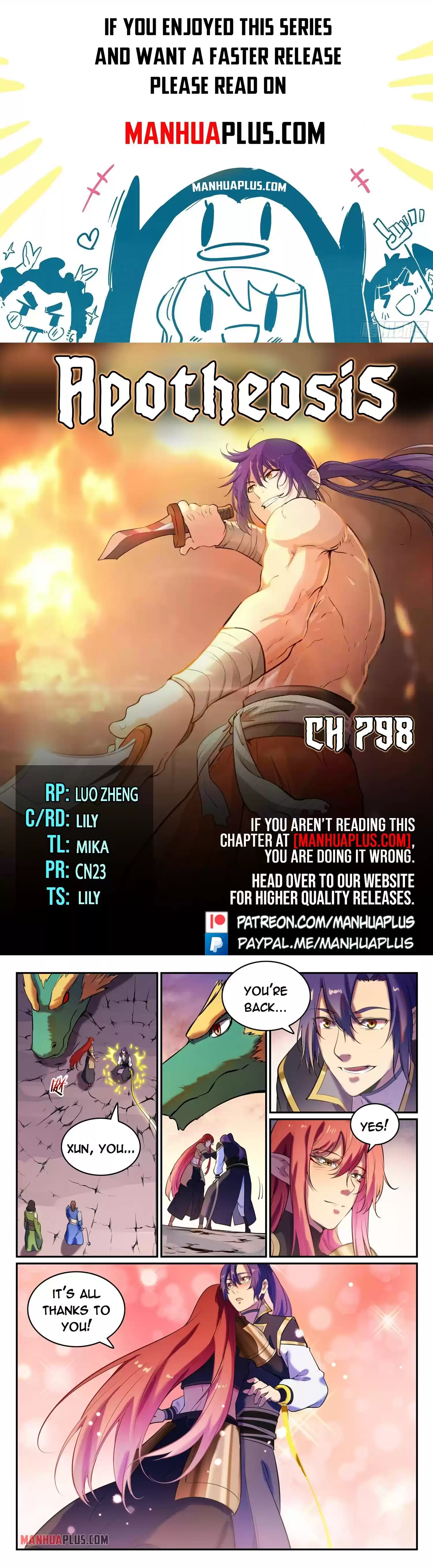 Apotheosis Chapter 798
