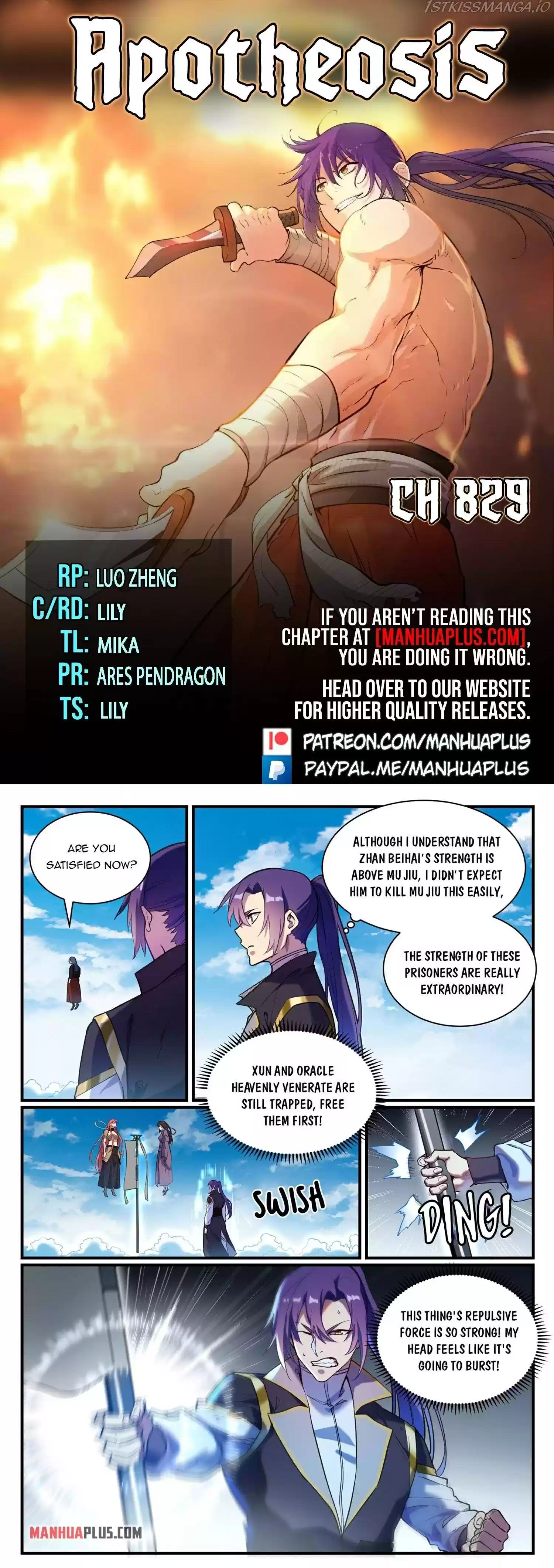 Apotheosis Chapter 829